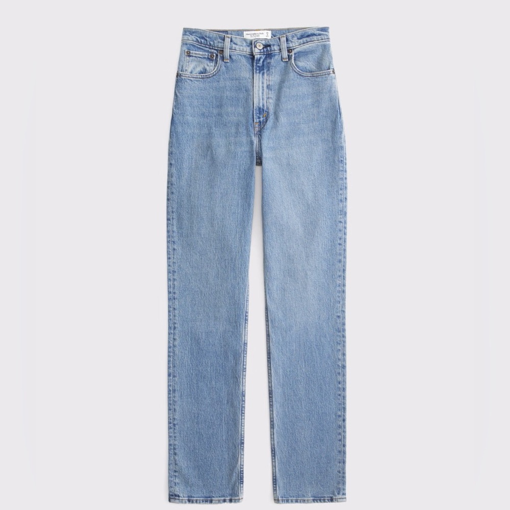 Abercrombie & Fitch Classic Blue Straight Jeans